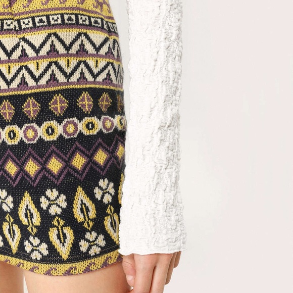 Cider white textured button down, like new, cropped, xs. - Picture 6 of 8